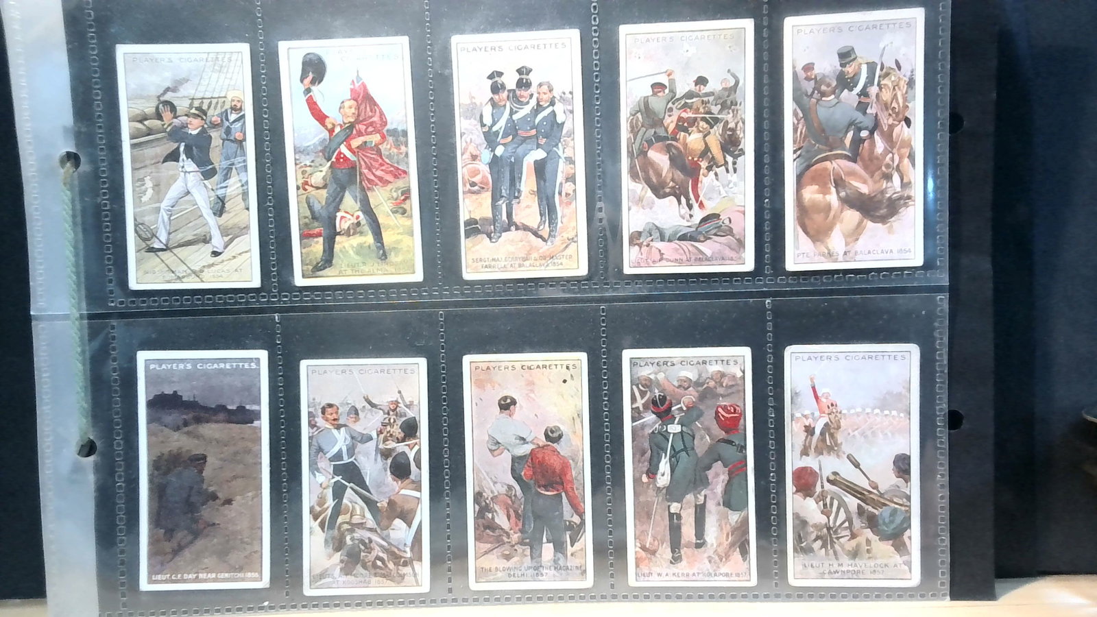 1914 Victoria Cross John Players complete Tobacco cards set: 25 card original very nice uncommon complete set. In good to very good condition Many Original Early Tobacco and trade cards sets, cards sets available. Usually with normal wear. Some have blemishes s