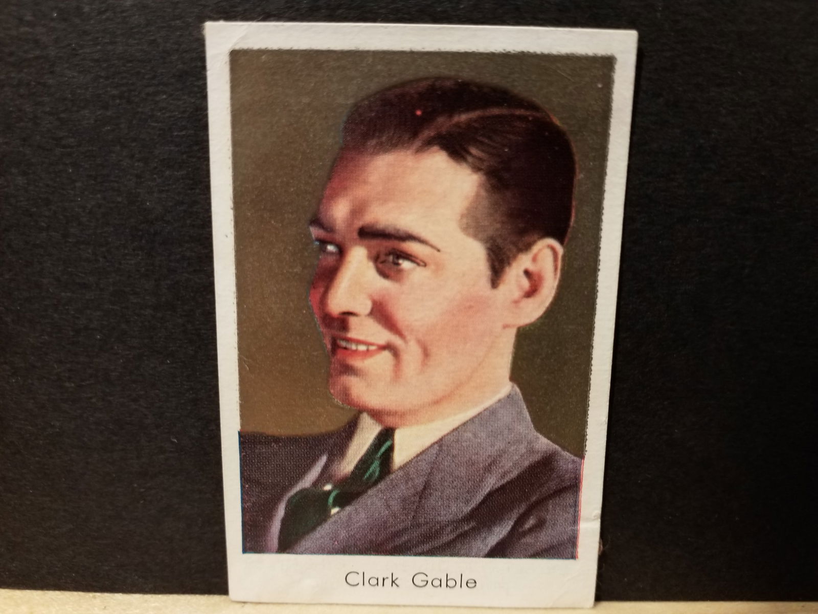 Original Tobacco card 1934 Clark Gable Film Cinema Stars (1 of 2)