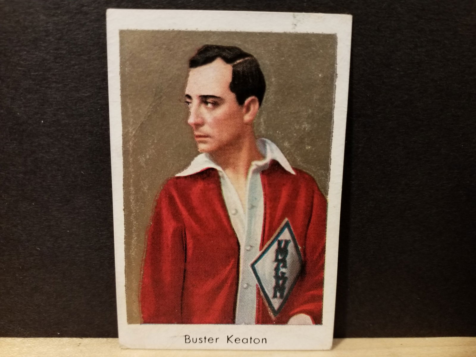 Original Tobacco card 1934 Buster KEATON Cinema Stars (1 of 2)