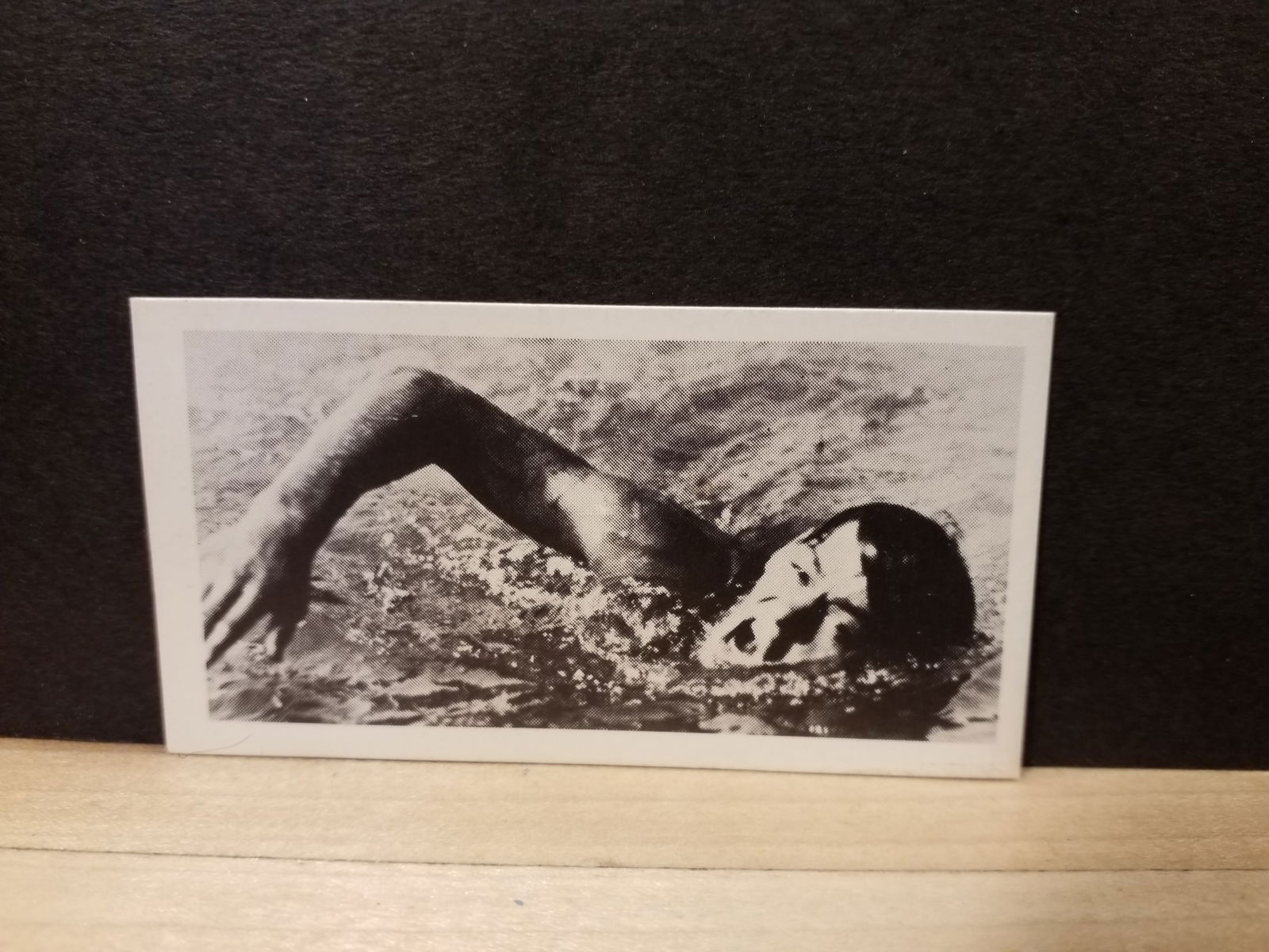 Original Tea Card Johnny Weissmulller 1979 Brook Bond VG+ (1 of 2)