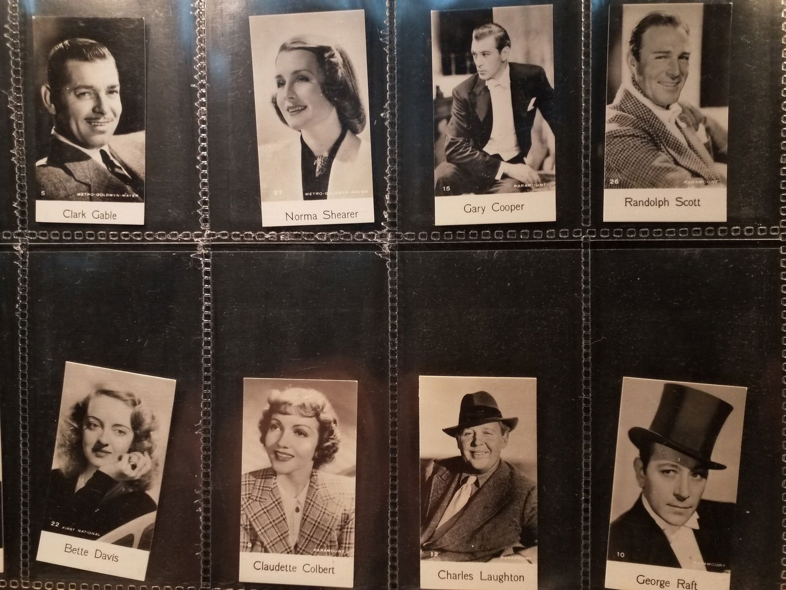 Original Tobacco cards lot 1934 bridgewater Film Stars Real Photo lot: Original Bridgewater Film Stars Real Photo , 10 miniature real photos, rare tobacco cards in this lot. This card is exquisite and so very stunning. Many are worth grading can go up quite a bit in valu