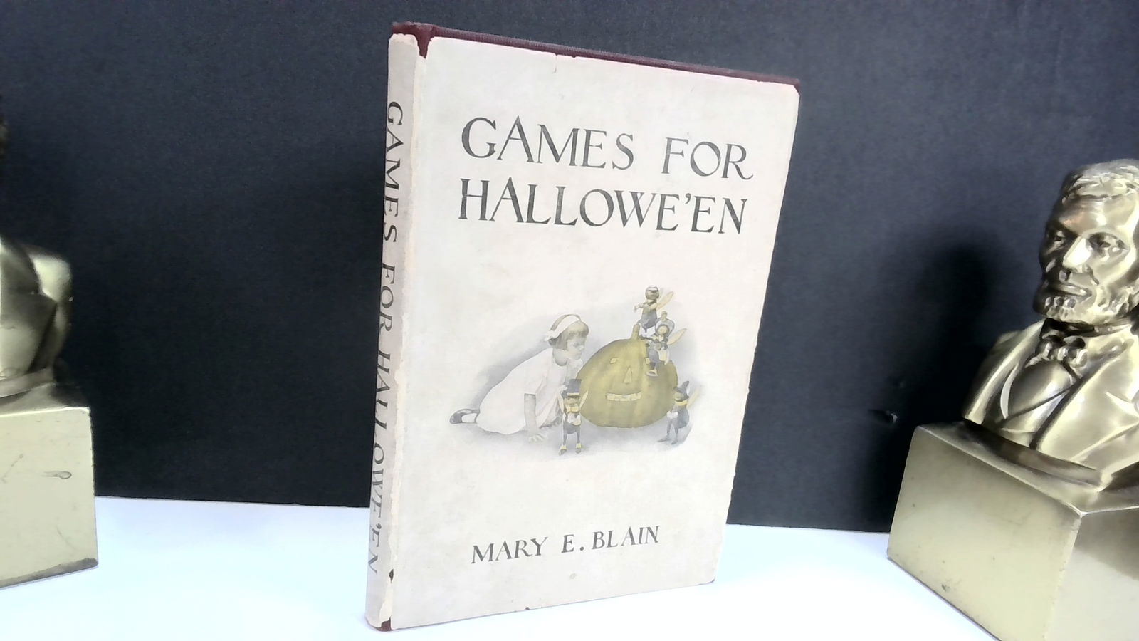 Games for Halloween by Mary E Blain 1912 1st edition in jacket (1 of 3)