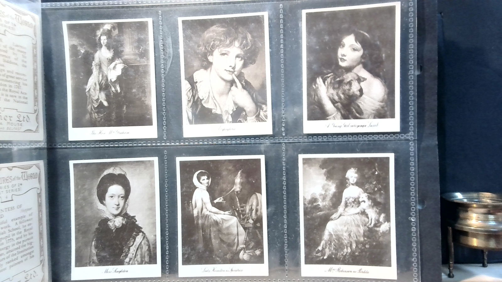 1916 Celebrated Pictures by British Artists Wills complete Cigarette cards set (1 of 8)