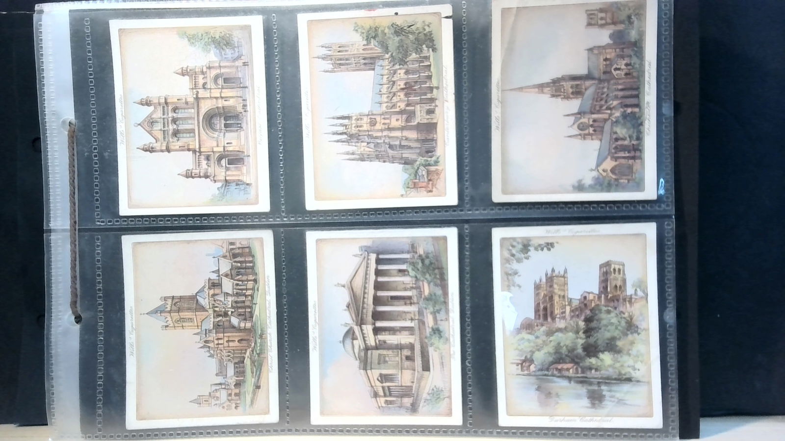 1931 Wills Cathedrals large format Complete Tobacco cards set (1 of 5)