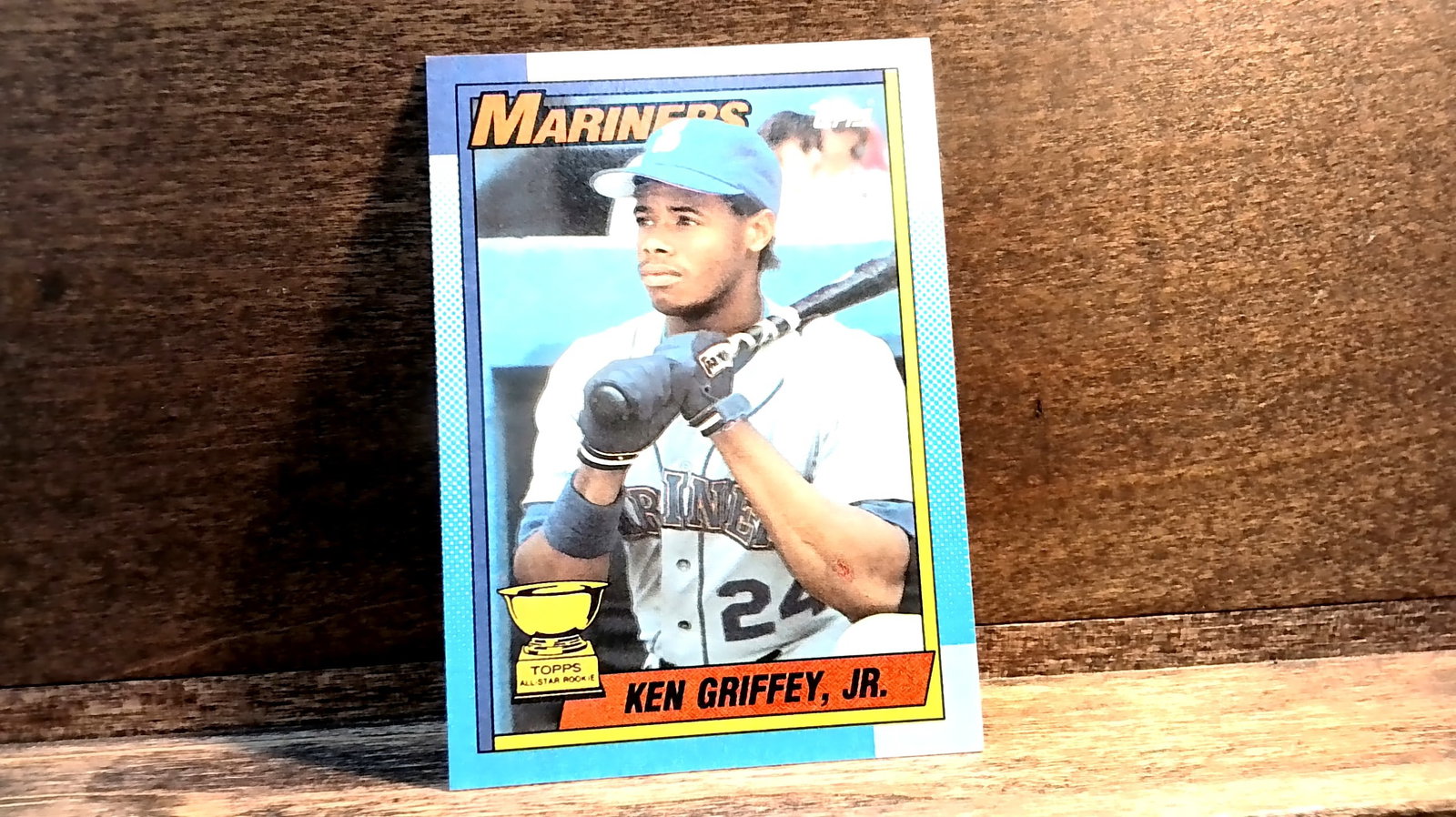 Ken Griffey JR. Rookie #336 1990 Topps NM: Cards Being added Daily to our Sale. We Combine multiple items for shipment savings. Please view pictures, all cards have penny sleave and are in top loaders.