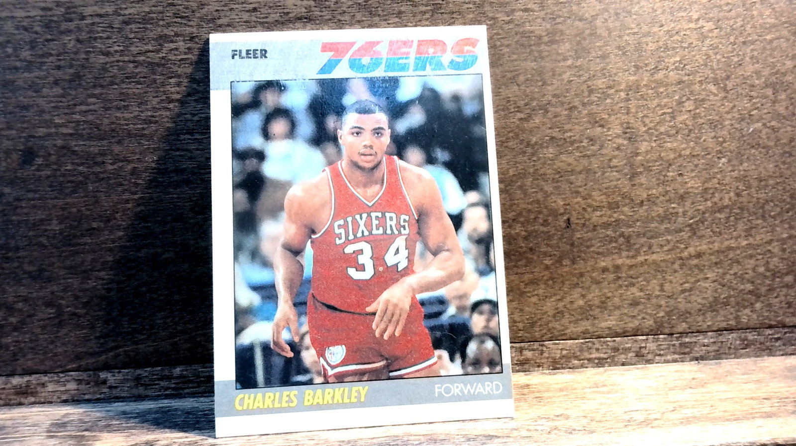 Charles Barkley #9  Fleer 1987 NM (1 of 2)