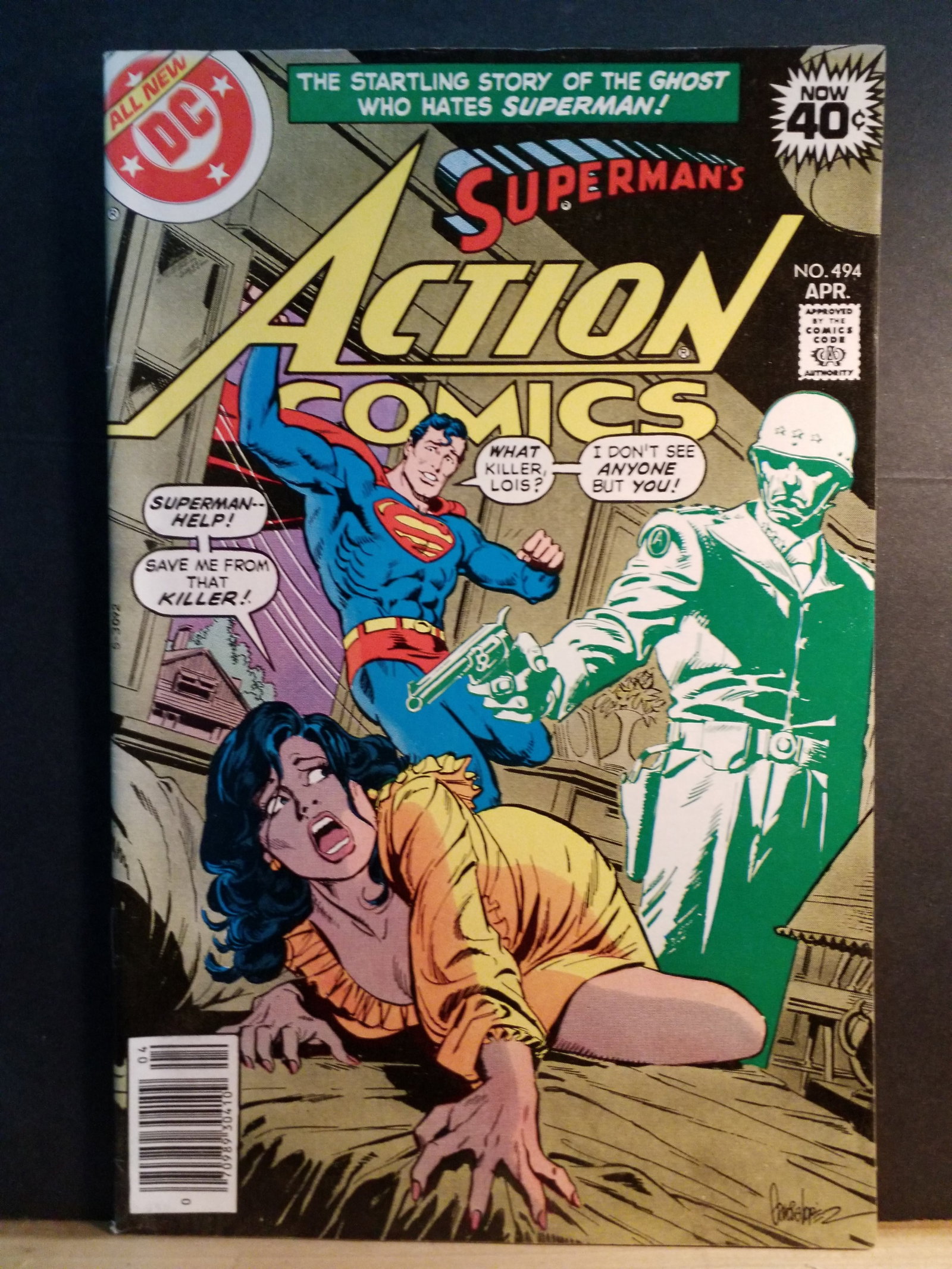 Superman Action Comics #494 DC Comic book Vg-Vg+ (1 of 3)