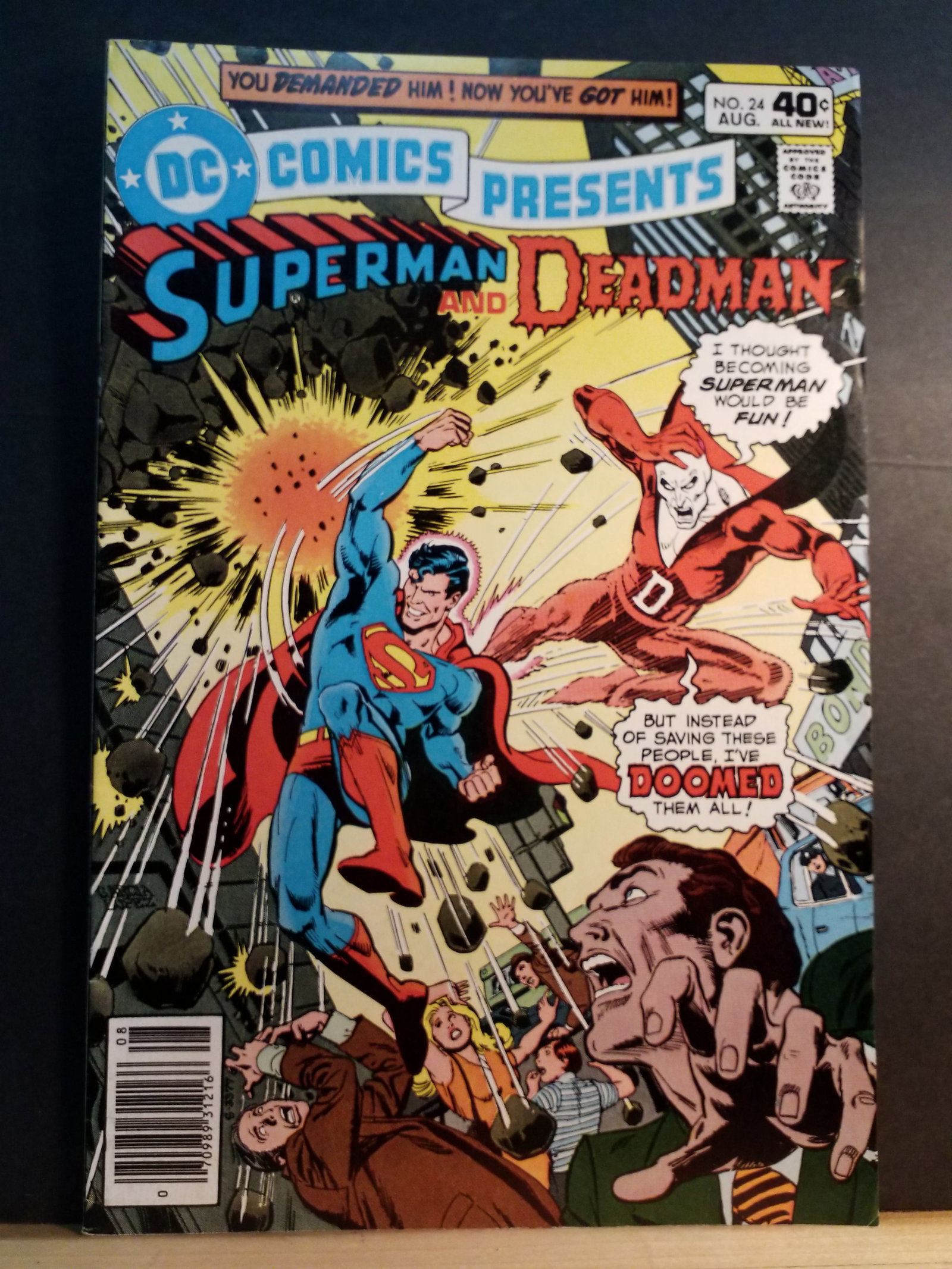 Superman and Deadman  #24 DC Comic book Vg-Vg+ (1 of 4)