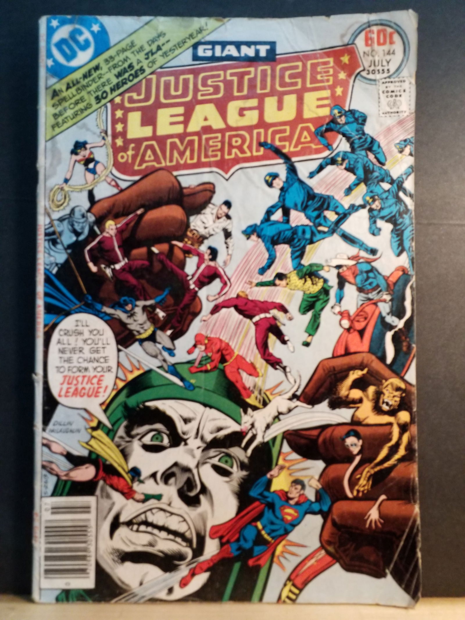 Giant Justic League of America $144 DC Comic book Vg-Vg+ (1 of 4)