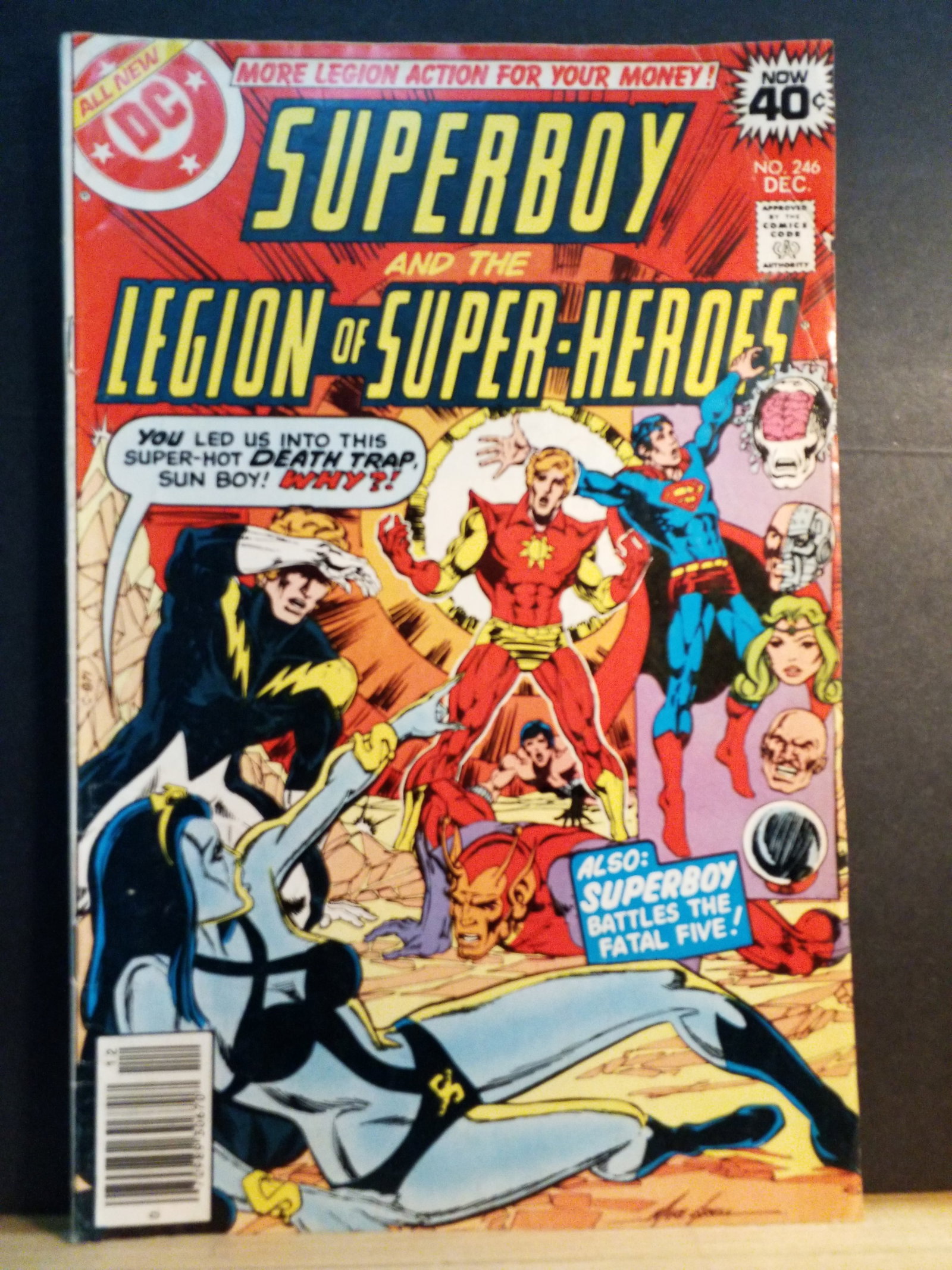 Superboy and the Legion of Superheroes #246 DC Comics Vg-Vg+ (1 of 4)