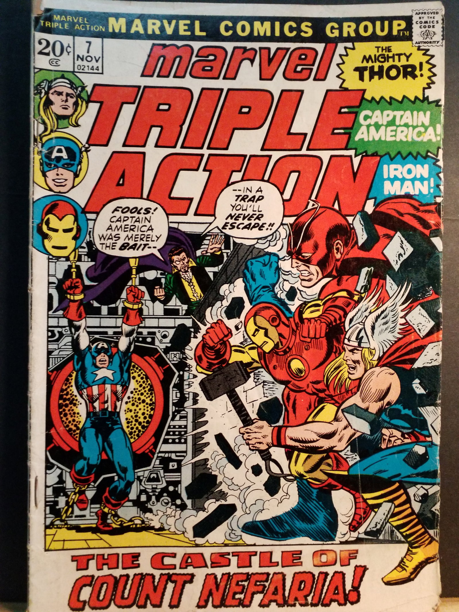 Marvel Triple Action #7 Comics VG (1 of 4)