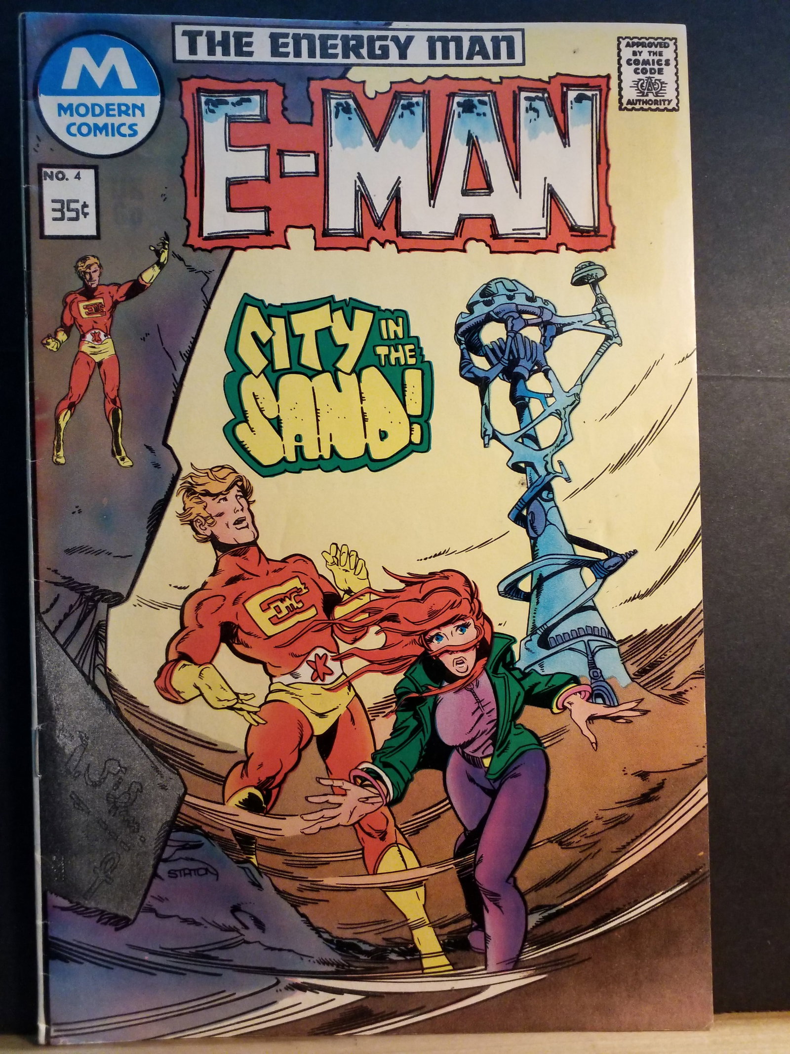 E Man #4 Modern Comics VG (1 of 4)