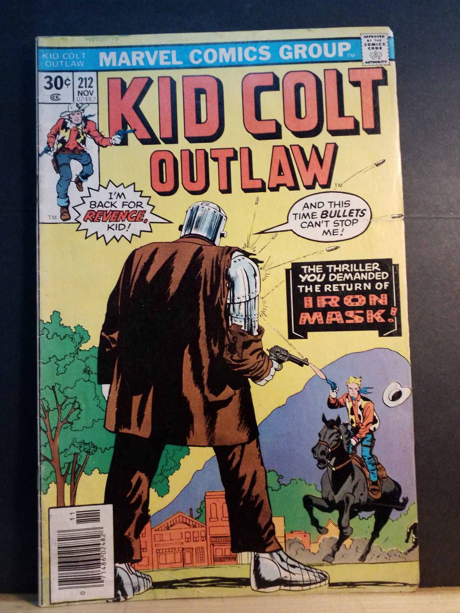 Kid Colt Outlaw # 212 Marvel Comics g-VG (1 of 3)