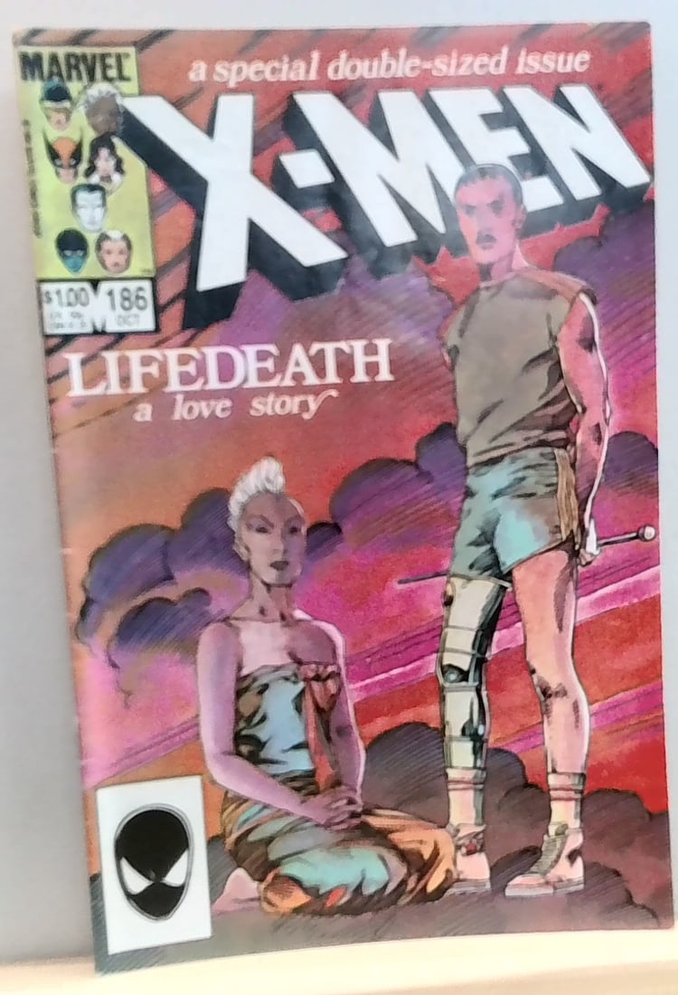 X-Men #186 lifedeath Marvel Comic Book G-VG (1 of 3)