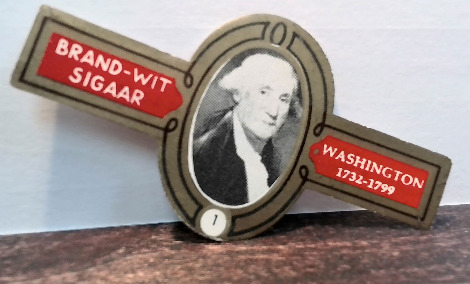 Vintage George Washington Cigar Label (1 of 2)
