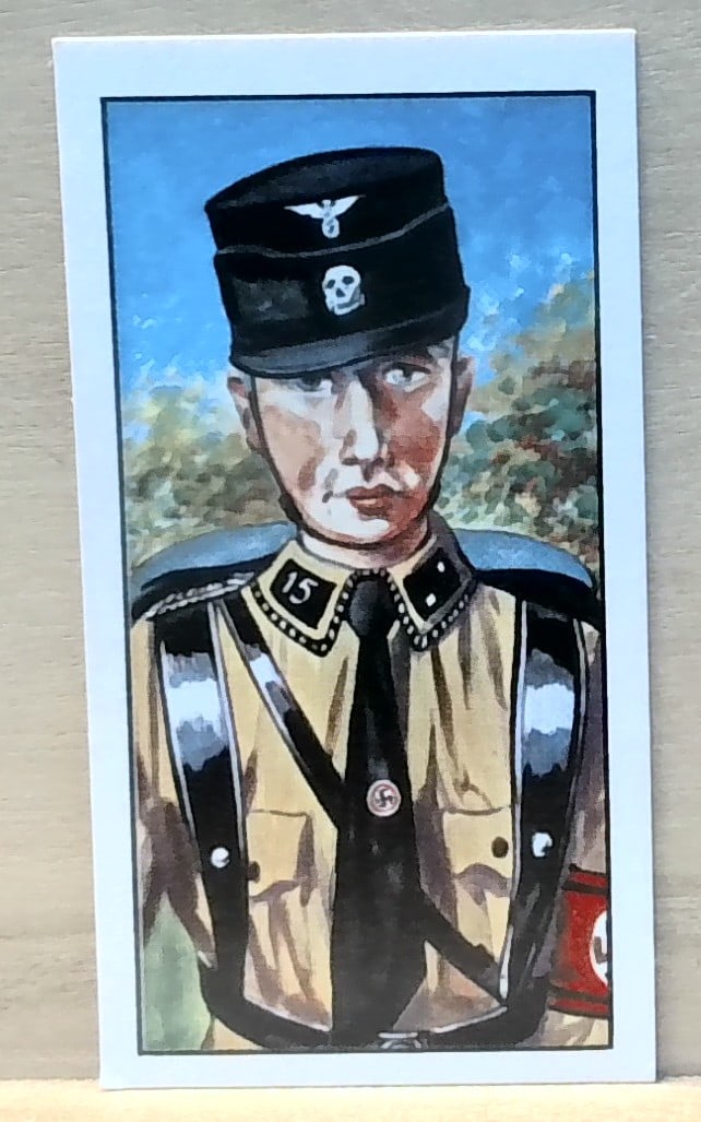 1930s Tobacco Card SS German Uniform troop leader #29 VG-EX (1 of 2)