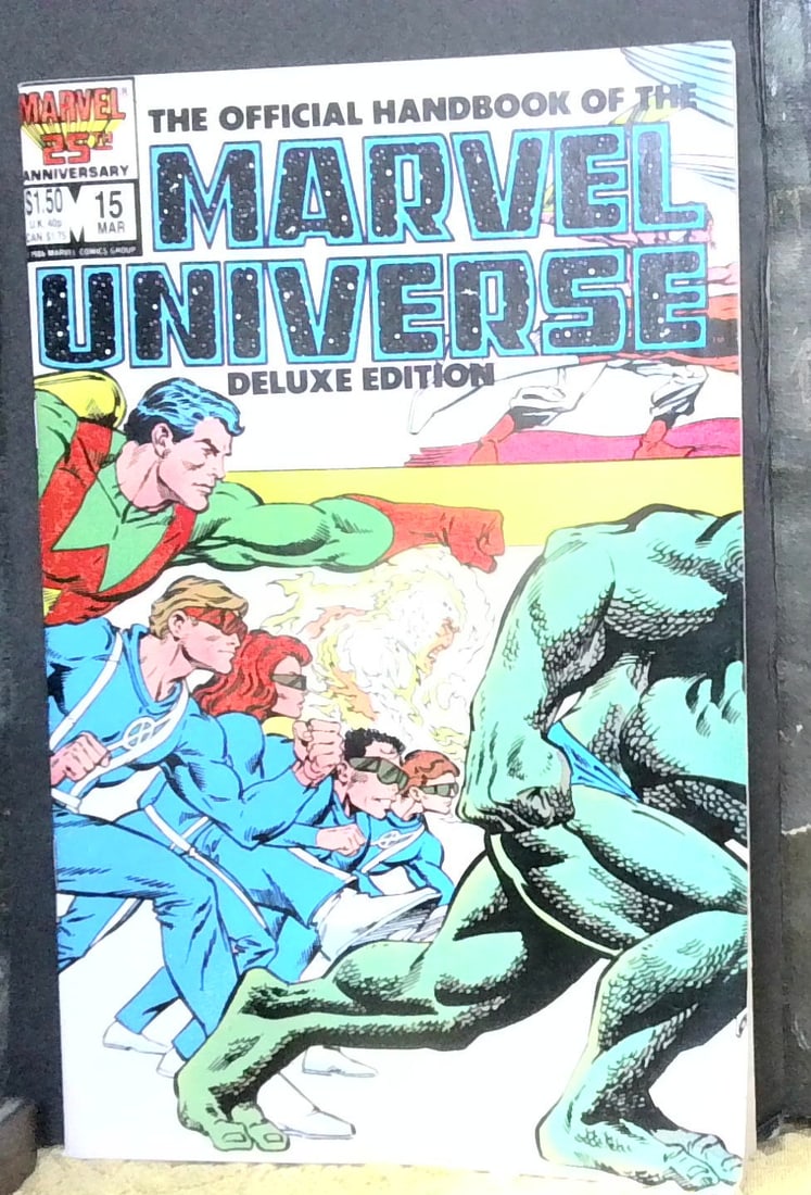 Marvel Universe Official Handbook #15 Comic book G-VG (1 of 5)