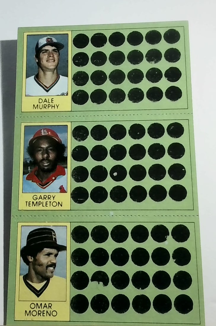 1981 Topps unused Baseball Scratch off: Please view pictures below. for content and condition evaluation. Quality Items being added daily to this our current auction. Please continue to check back for latest arrivals to our sale!