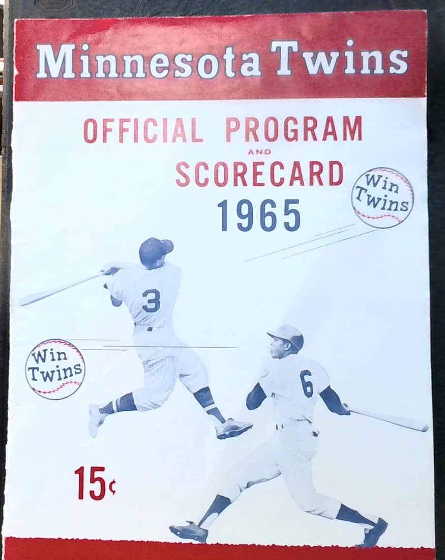 Collection of 4 Vintage Baseball Team Programs 1962 (1 of 13)