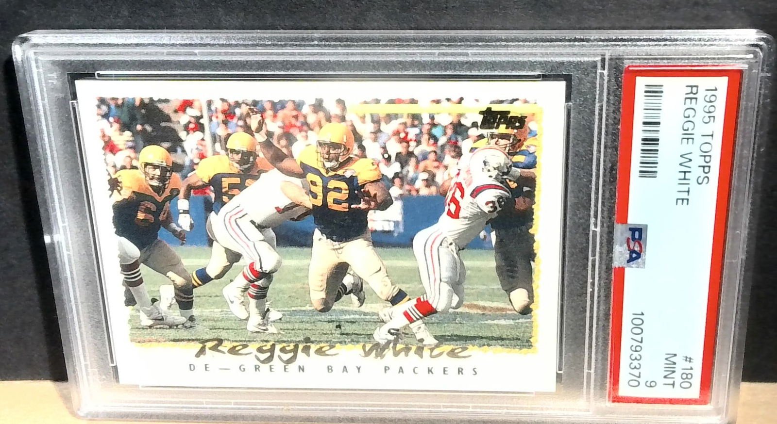 1995 Topps Reggie White Graded PSA 9 (1 of 2)