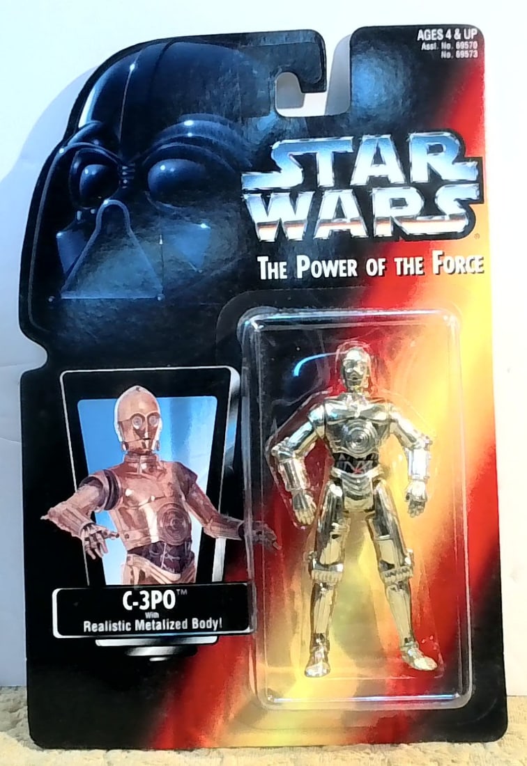 1995 HASBRO STAR WARS THE POWER OF THE FORCE C-3PO ACTION FIGURE (1 of 2)