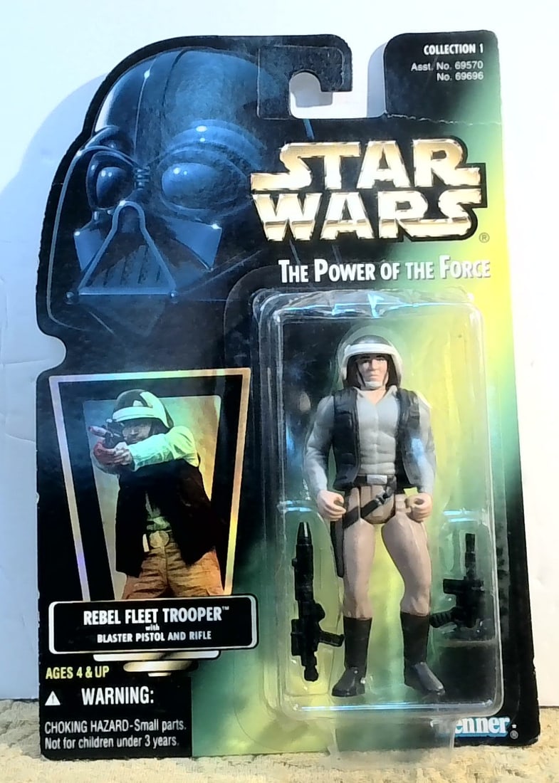 Star Wars Power of the Force Rebel Fleet Trooper Action FigureE (1 of 2)