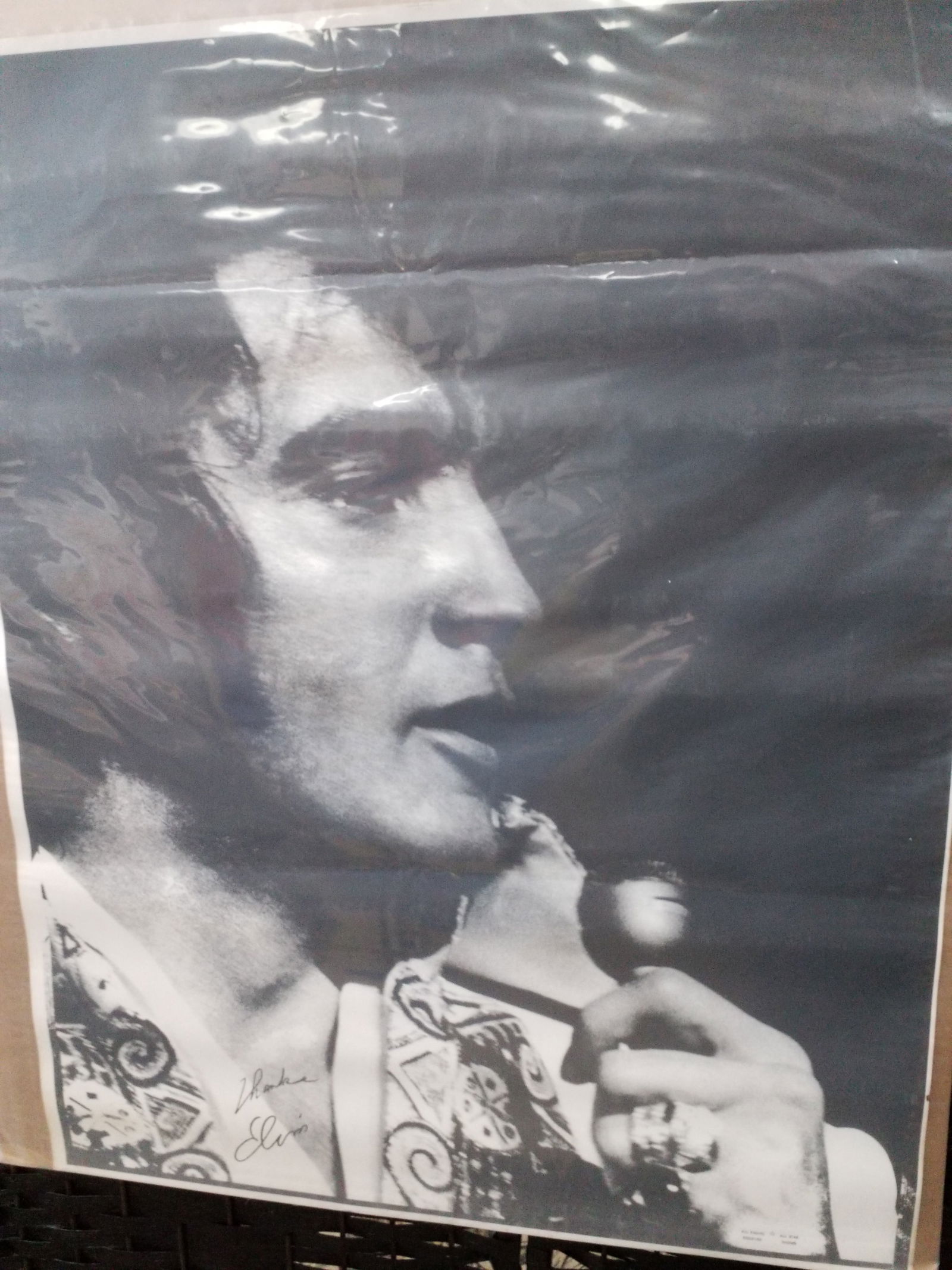 Rare Elvis Presley All Star Shows 1960s large Poster (1 of 2)