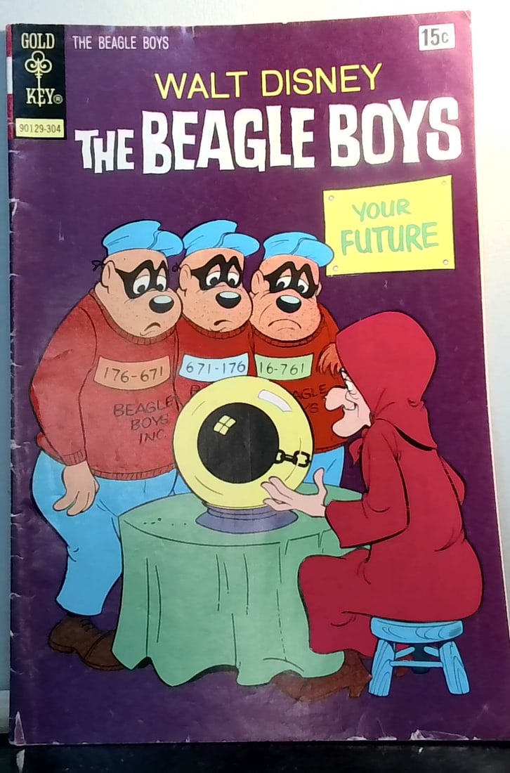 Walt Disney's the Beagle Boys Gold Key Comics #304 VG-VG+: All comic books come bagged and boarded. Please inspect pictures