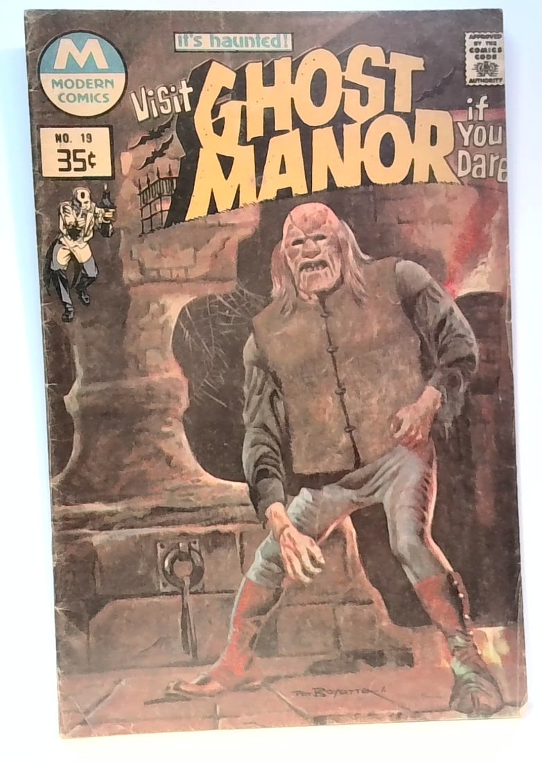 Ghost Manor #19 1977 Horror Tom Sutton/Pat Boyette Art Modern Comics VG-VG+ (1 of 7)