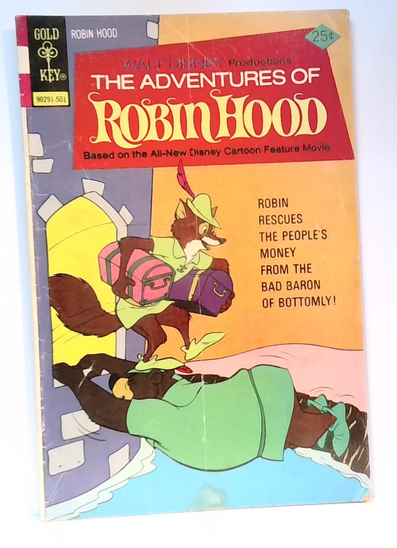 Adventures of Robin Hood Gold Key Comics VG-VG+ Walt Disney: All comics bagged and boarded. Please inspect picture(s). Many other comic books being added daily to our sale. Happy to combine multiple purchases for shipment savings.