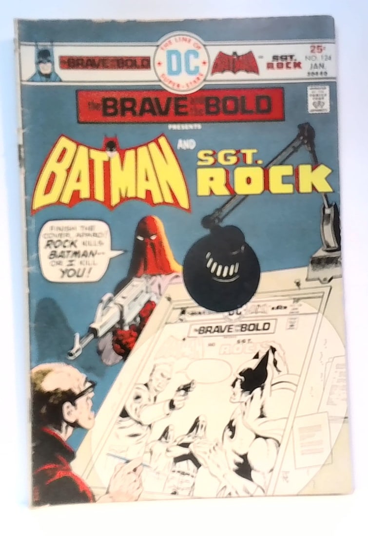 Brave And The Bold #124 Batman & Sgt Rock DC Comics Jim Aparo Bronze Age VG-VG+ (1 of 6)