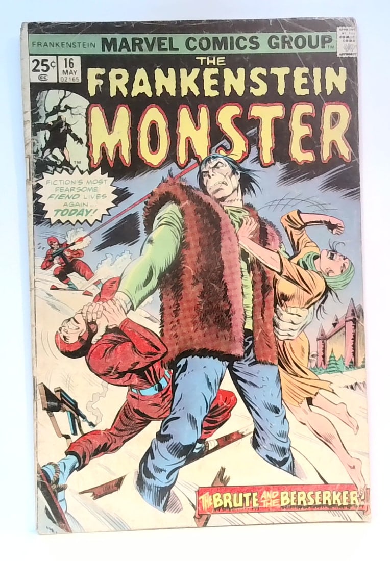 The Frankenstein Monster # 16 (Marvel Comics 1975) Bronze Age Horror VG-VG+ (1 of 6)