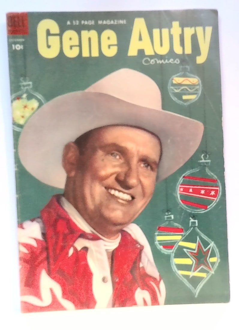Gene Autry and Champion Dell Comics Dec. 10 cent Silver age VG-VG+ (1 of 5)