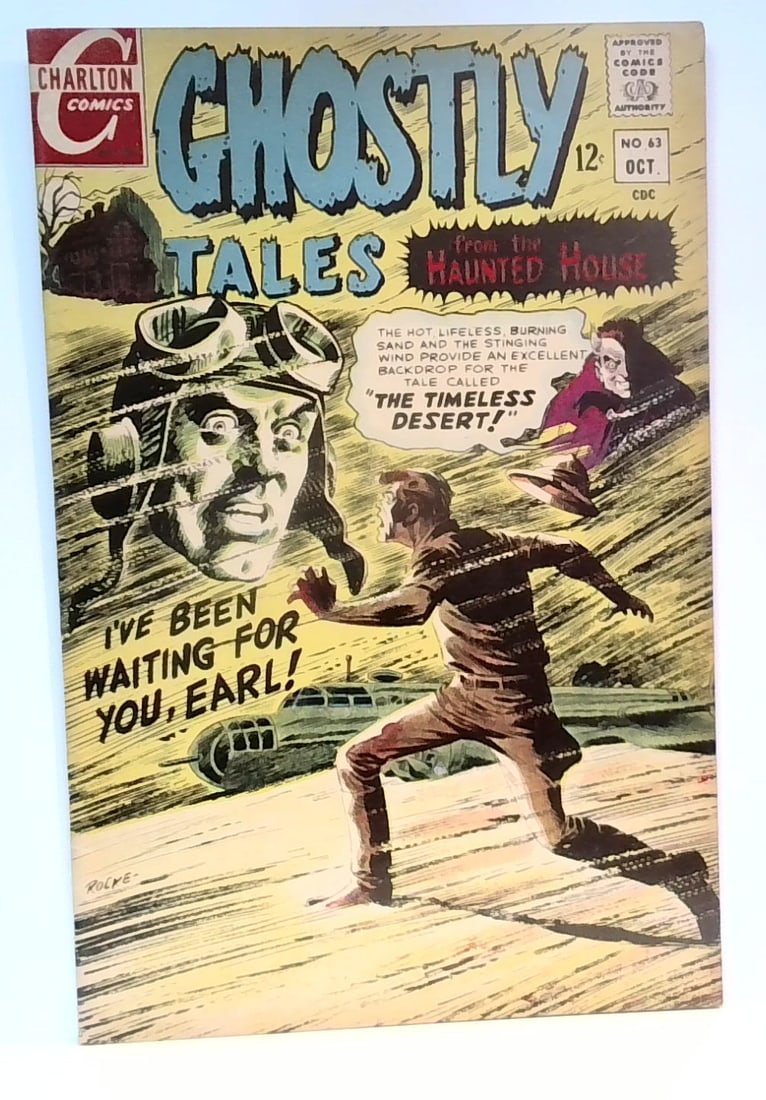 1967 Charlton Comics Ghostly Tales From The Haunted House #63 VG+ (1 of 6)