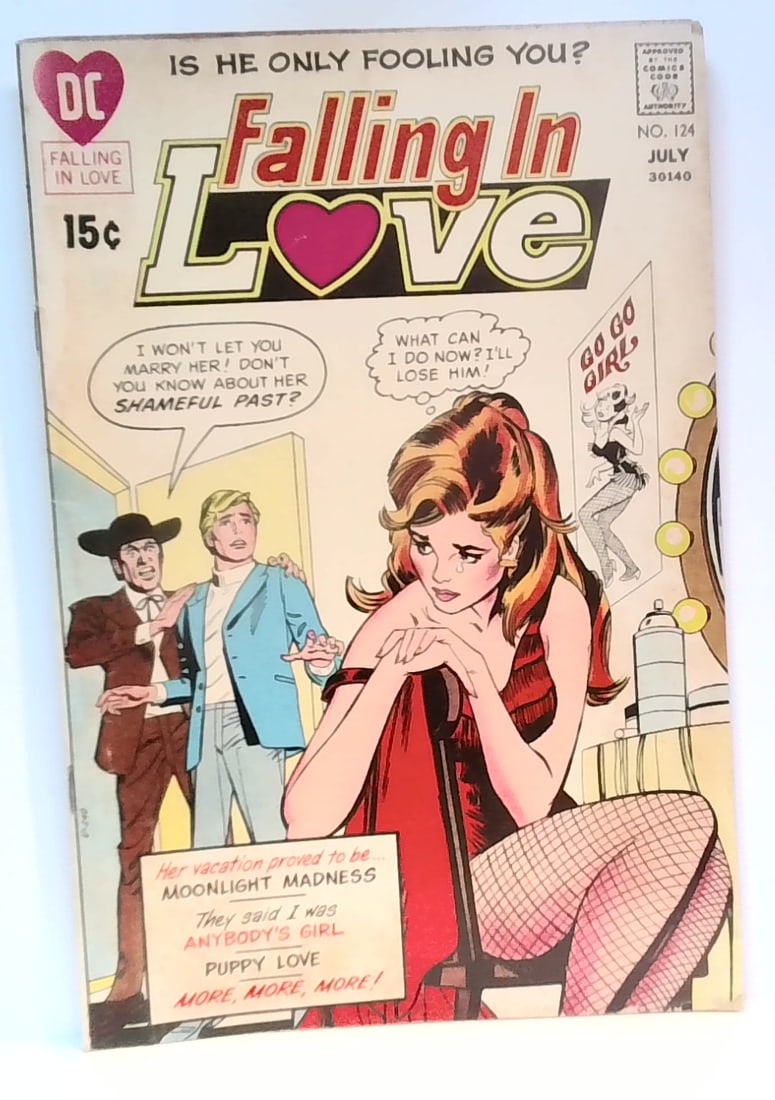 Falling In Love #124 (1971) They Said I Was ANYBODY'S GIRL! (1 of 5)