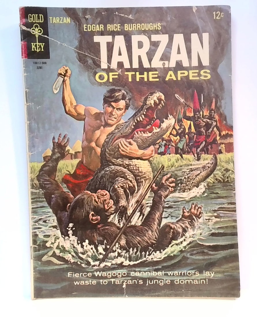 Tarzan of the Apes #506 Gold Key Comic Wagog Cannibal Warriors Vg-VG+ (1 of 6)