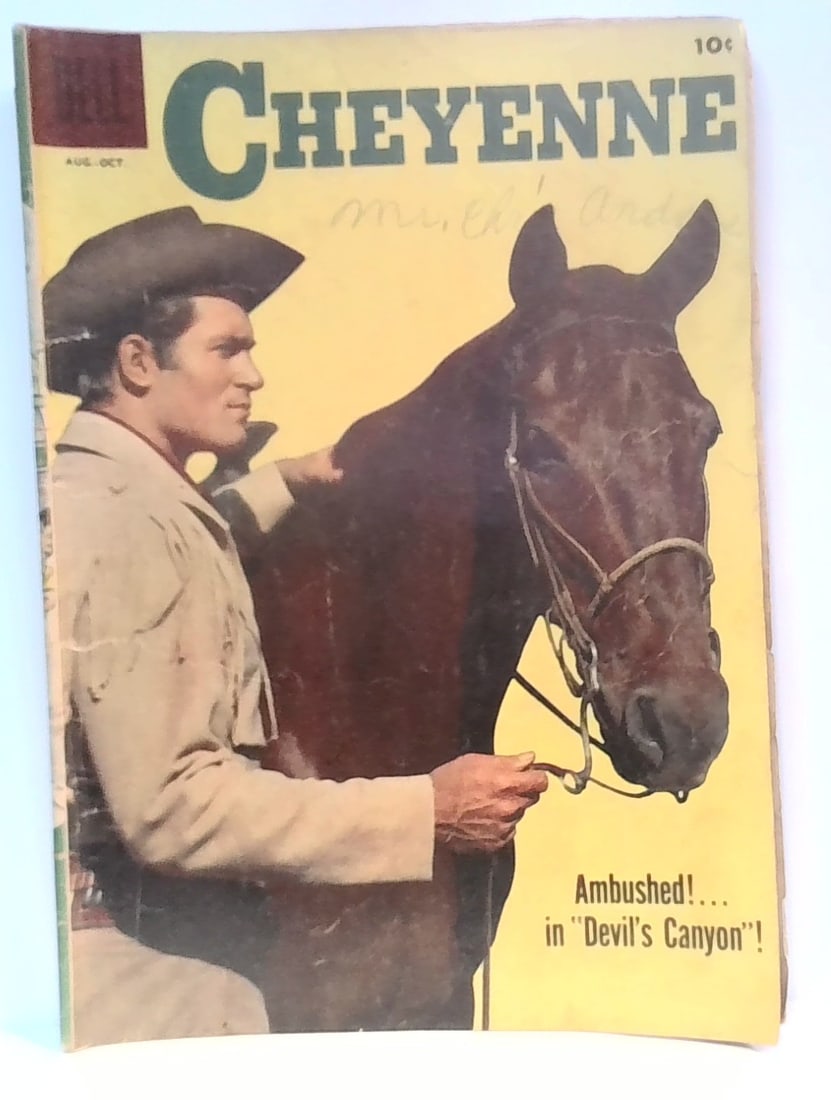 Cheyenne 10 cent Dell Comic Silver age VG-VG+ (1 of 6)