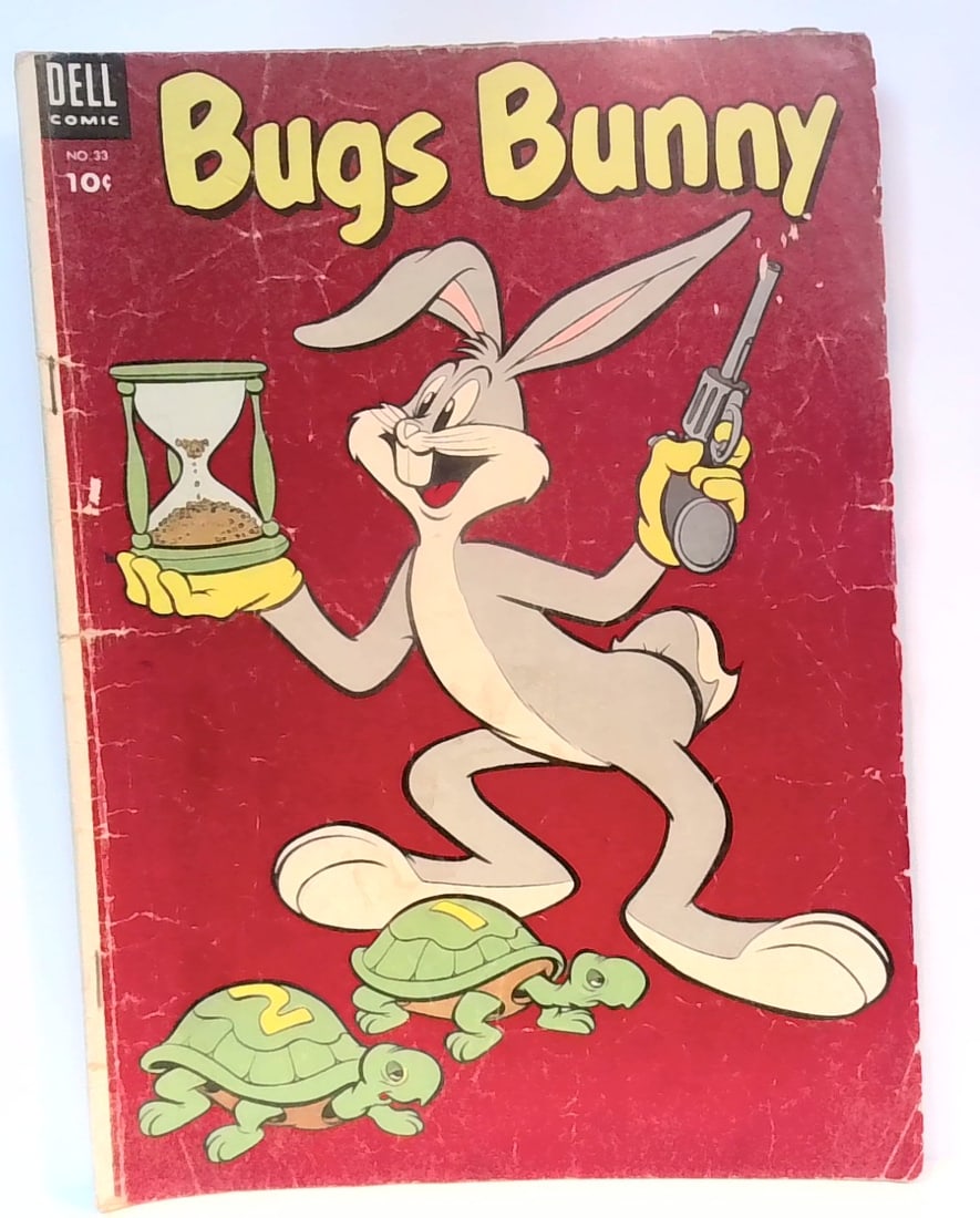 Bugs Bunny #33 Dell Comic VG-VG+: All comics bagged and boarded. Please inspect picture(s). Many other comic books being added daily to our sale. Happy to combine multiple purchases for shipment savings.