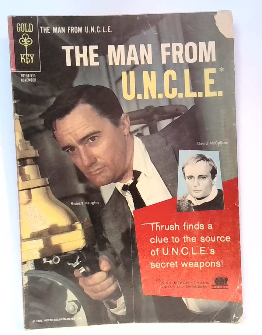 The Man From Uncle #511 Gold Key Comic silver age VG-VG+ (1 of 6)