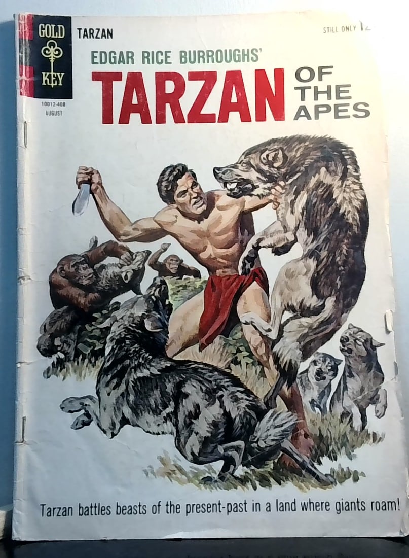 Edgar Rice Burroughs Tarzan of the Apes Gold Key Comic #408 12 cent G-VG (1 of 6)