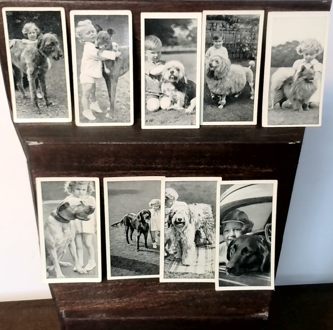 Original Carreras Tobacco cards lot Dogs and Friend 15 cards (1 of 4)