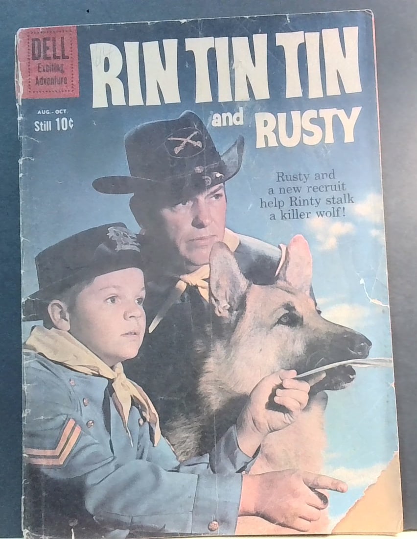 1960 RIN TIN TIN AND RUSTY #35 - DELL COMICS: All comics bagged and boarded. G-VG+ Please note we are not comic book graders. Please inspect picture(s). Many other comic books being added daily to our sale.