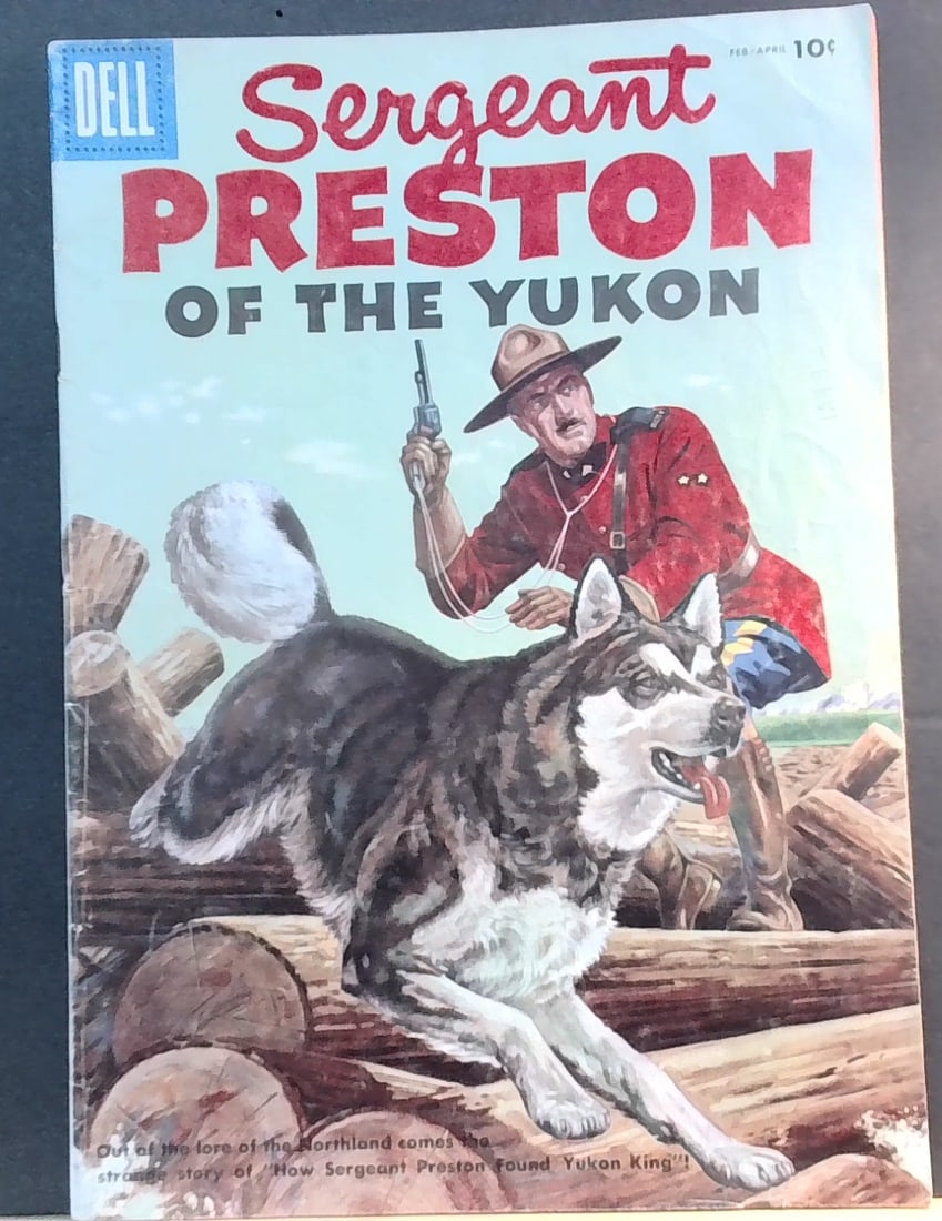 Sergeant Preston Of The Yukon 18 Dell Comic 1956 G/VG: All comics bagged and boarded. G-VG+ Please note we are not comic book graders. Please inspect picture(s). Many other comic books being added daily to our sale.