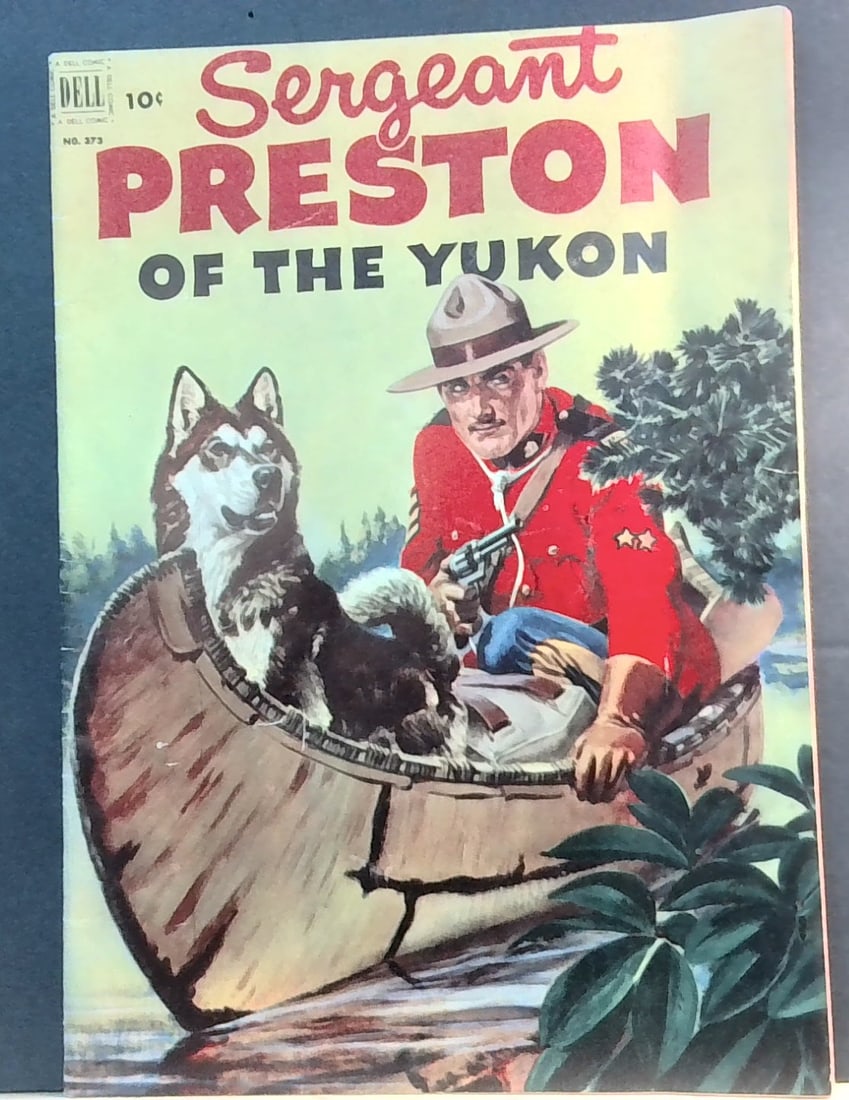Sergeant Preston Of The Yukon 373 Dell Comic 1956 G/VG: All comics bagged and boarded. G-VG+ Please note we are not comic book graders. Please inspect picture(s). Many other comic books being added daily to our sale.