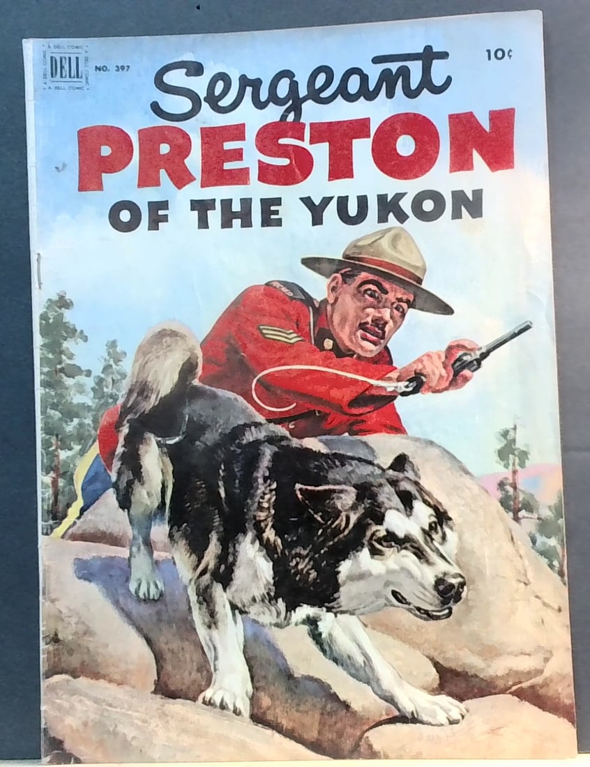 Sergeant Preston Of The Yukon 397 Dell Comic 1956 G/VG 10 cent cover Golden Age (1 of 7)