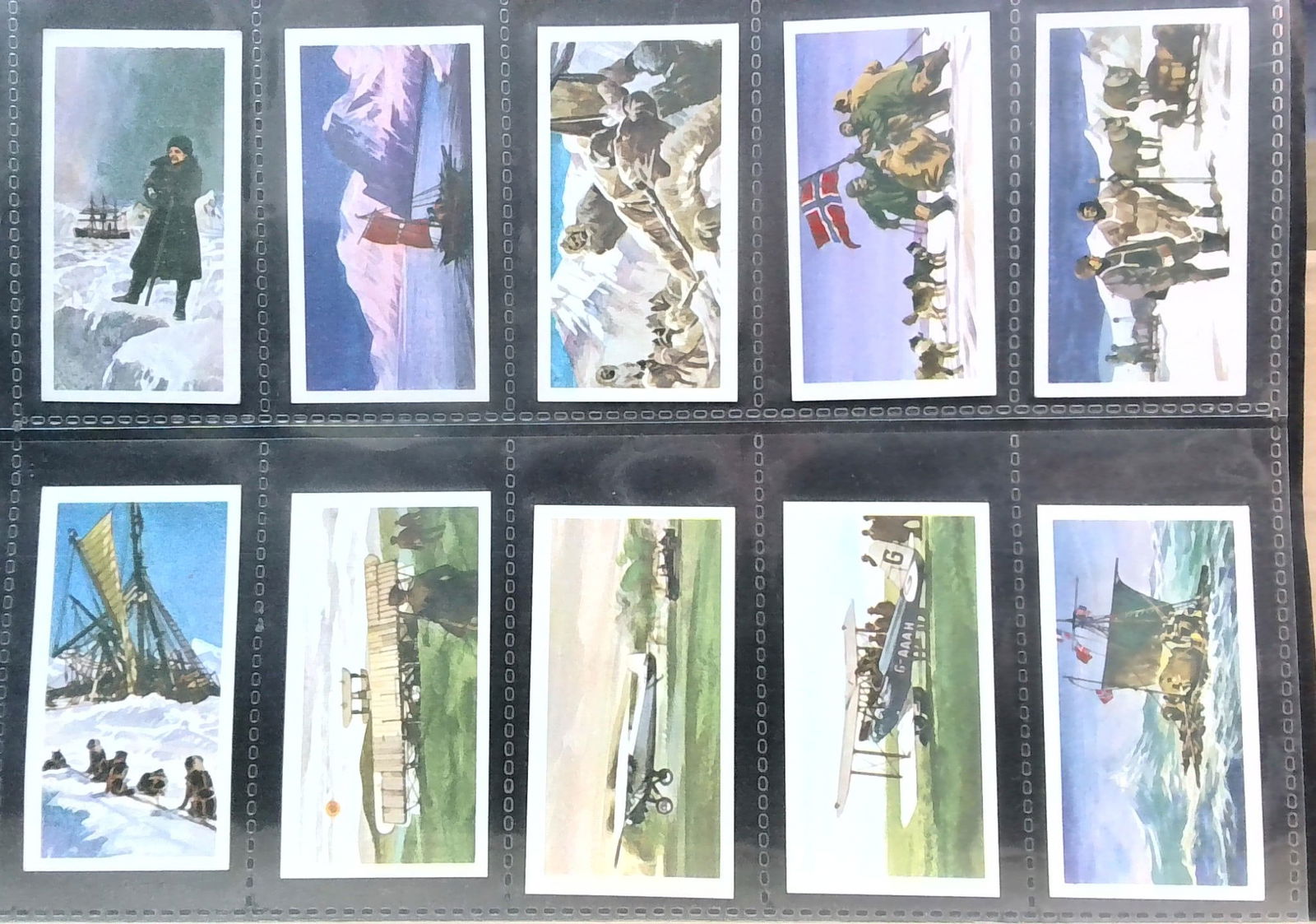 Original Brook Bond Tea Cards Adventurers & Explorers 50 card complete set (1 of 5)
