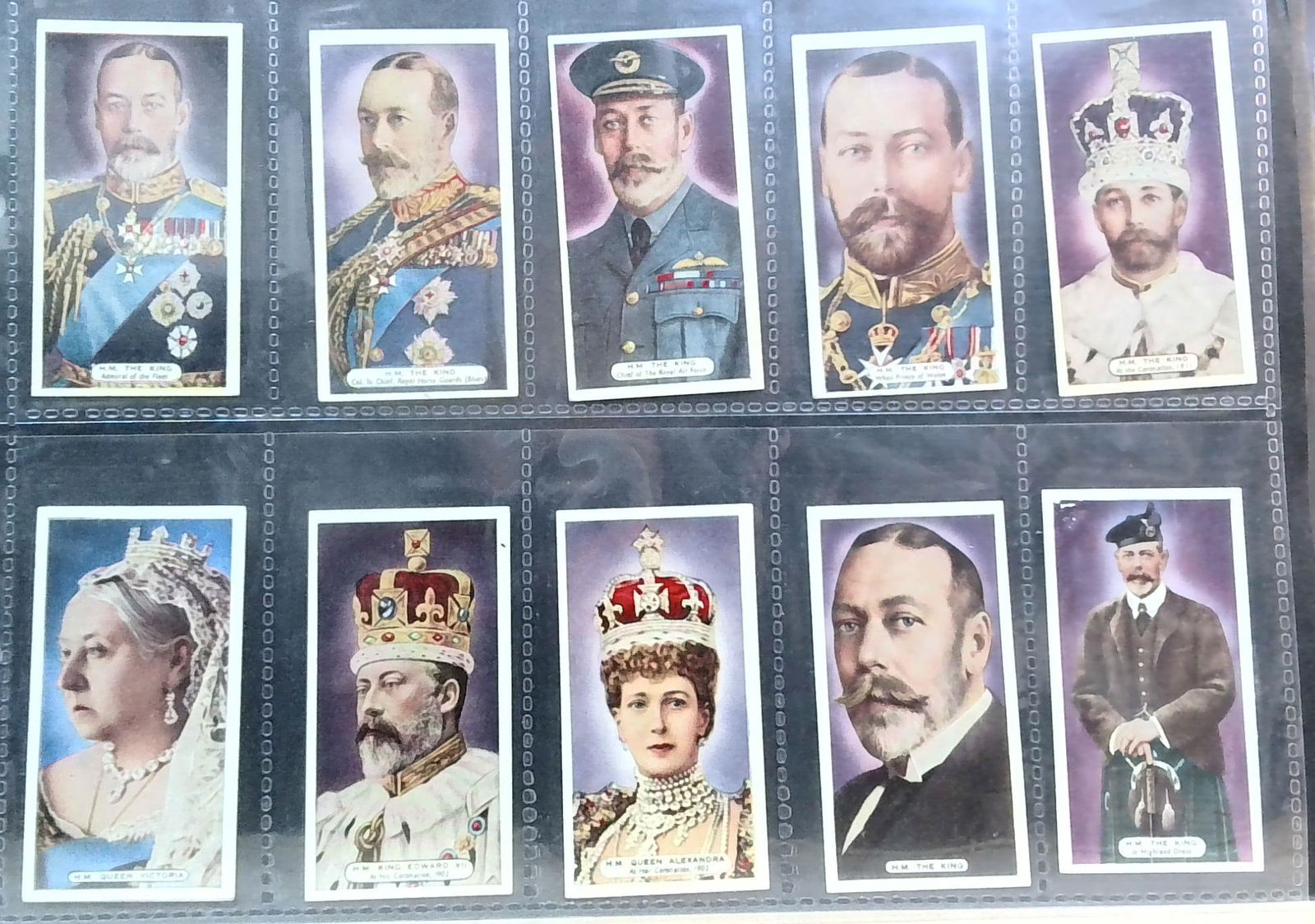 Original Tobacco Cards 1935 Silver Jubilee Ardath 45/50 cards part set: Nice Sheeted lot part set, near set, lacks 1 cards, In protector tobacco cards sheet(s). Begin your tobacco cards collections with us. We will help Start or complete your sets. Many original tobacco c