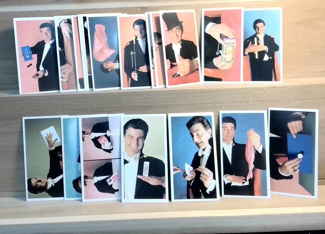 Set of Sharps Presto Magic cards Scarce 25 card set: nice 25 cards early trade cards set, in very nice condition. Please inspect pictures.