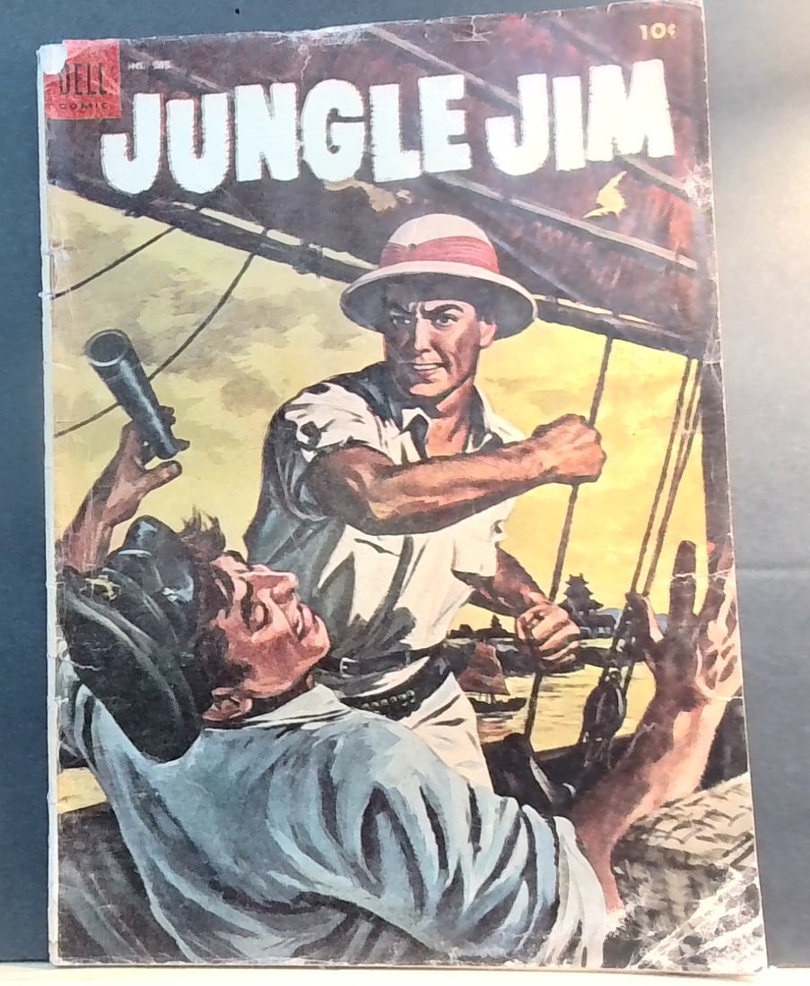 Jungle Jim Dell comics 1957 G+ (1 of 8)