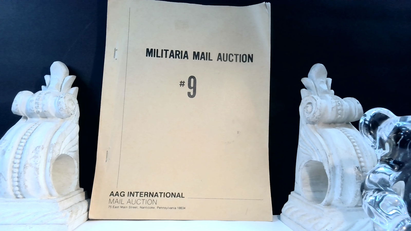 Militaria Mail Auction Catalog #9 AAG International Mail Auction 1970s (1 of 13)